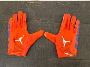 Football Gloves Florida Gators Players Only Nike Jordan Mens XL NCAA Vapor 7.0 - Picture 1 of 14
