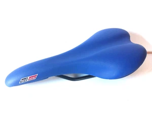 ENDZONE Bicycle Seat Classic MTB Road Racing Track Fixie Bikes BLUE - Picture 1 of 5