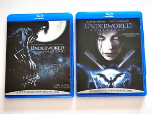 Lot of 2 Movies Underworld & Underworld Evolution (Blu-ray Disc, 2007) - Picture 1 of 12