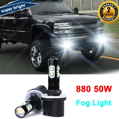 2 piezas bombillas antiniebla LED 880 para Chevrolet Silverado 1500 2500 HD 3500 2001-2002 Foto 1 de 4