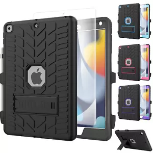 For iPad 9th 8th 7th Generation Case 10.2" Rugged Shockproof Heavy Duty Cover - Picture 1 of 42