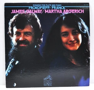 JAMES GALWAY & MARTHA ARGERICH "Sonatas For Flute & Piano"  LP  RCA  LRL1-5095 - Imagen 1 de 6