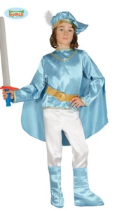 PRINZ KOSTÜM HELLBLAU KARNEVAL KLEID KINDER GUIRCA MÄRCHEN PRINZ - Bild 1 von 2
