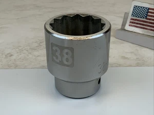Craftsman K-47941,  38mm  3/4 Drive 12pt Metric Socket, USA Made - Picture 1 of 8