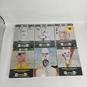 Breaking Bad Complete Series Limited Ed. SteelBook BluRay Italian/English New - Picture 1 of 14