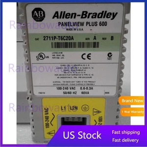 Allen Bradley 2711P-T6C20A Panelview Plus 600 Rev B 2711pT6c20a NUEVO EE. UU. Impuestos libres - Imagen 1 de 5