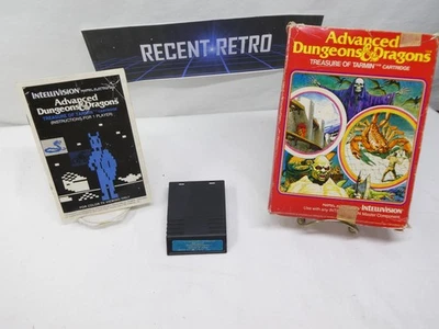 Advanced Dungeons & Dragons Treasure of Tarmin (Intellivision, 1983) no overlays - Image 1 of 4