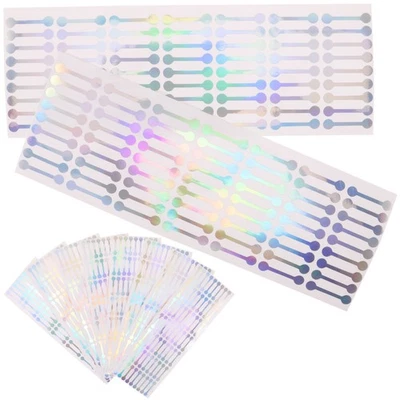  500 adesivi autoadesivi con sigillo adesivi lunghi per l'imballaggio di adesivi - Imagen 1 de 4