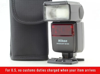Nikon Speedlight SB-600 Shoe Mount Flash for Nikon D70 D200 From JAPAN [MINT] - Image 1 of 4
