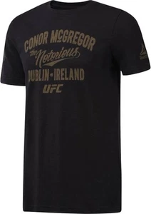 Conor Mcgregor Reebok T Shirt Mens Medium The Notorious UFC Champion Boxing - Picture 1 of 7