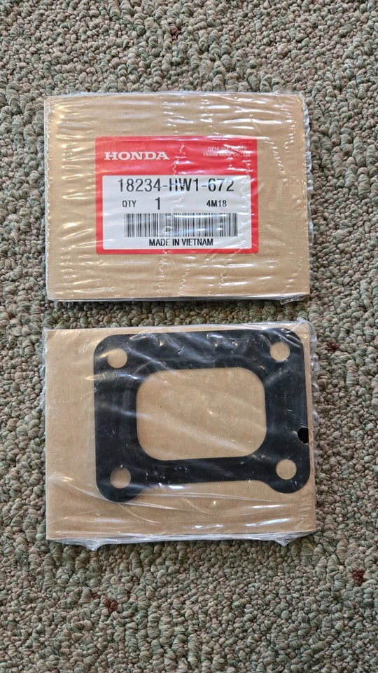 Junta de escape Honda Aquatrax OEM 18234-HW1-672 Foto 1 de 1