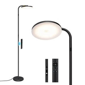 【Upgraded】Modern LED Floor Lamp, 36W Super Bright Standing Lamp, Stepless Dim... - Picture 1 of 6
