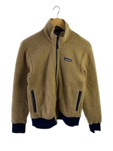 Men's Patagonia patagonia Fleece jacket XS Polyester Camel Plain - Picture 1 of 5