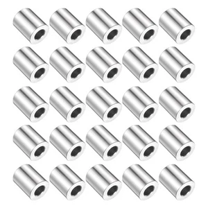 25pcs Stainless Steel Spacer 3/8" Bore x 3/4" OD x 15/16" Length - Picture 1 of 6