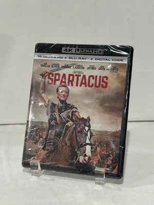 SPARTACUS (2-Disc 4K UHD & Blu-ray 1960 Stanley Kubrick Classic Kirk Douglas NEW - Image 1 of 4