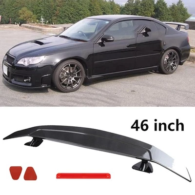 For Subaru Legacy Sedan 46" Rear Trunk Spoiler Lip Racing GT Style Wing Matte - Image 1 of 4