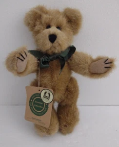 Boyds Bears Archives Collection Lancaster Teddybär mit Gelenken 8 Zoll grüne Schleife - Bild 1 von 10
