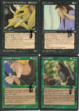 COMPLETE SET of MTG M:tG ITALIAN ICE AGE Julie Baroh - SIGNED ARTIST PROOF S!