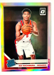 2019-20 Donruss Optic Rui Hachimura SILVER Prizm RC #188 Wizards Rated Rookie! - Picture 1 of 3
