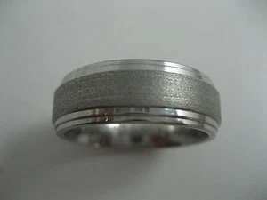 NEU HERREN KOBALT EHERING 8 MM GRÖSSE 11 - Bild 1 von 5