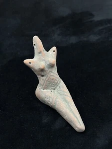Terracotta Figurine  with Ornament  Trypillian Culture between 5500 and 2750 BC. - Picture 1 of 13