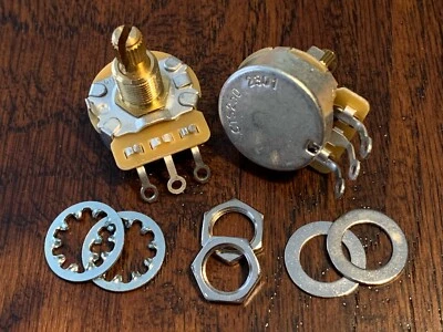 2 potenciómetros CTS 275k Premium serie 450 / CONJUNTOS COINCIDENTES / EJE DIVIDIDO CORTO Foto 1 de 2