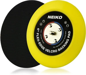 Almohadilla de respaldo de PU de gancho y bucle de borde flexible 30267A para lijadora DA pulidora tampón, - Imagen 1 de 11