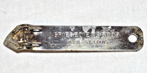 Abridor de botellas vintage Griesedieck Bros Beer St. Louis Vaughan EE. UU. - Imagen 1 de 2
