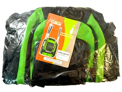 Mochila de béisbol KSPORTS - 20" X 17" X 12" - negra/verde - nueva con etiquetas Foto 1 de 4