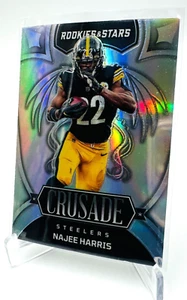2022 Rookies & Stars Crusade Silver Prizm CR-5 Najee Harris Pittsburgh Steelers - Picture 1 of 6