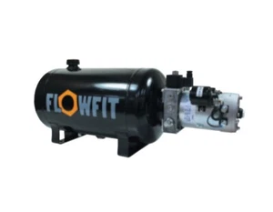 Unidad de potencia hidráulica accionada por solenoide de acción única UP100 24 V CC, 3,5 L/min, 8 L - Imagen 1 de 1