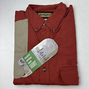 NWT Vintage NOS Remington M Hunting sportsman Shirt Shooting - Picture 1 of 6