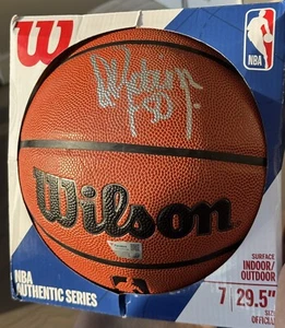 David Robinson San Antonio Spurs Autographed Wilson Replica Basketball - Picture 1 of 4
