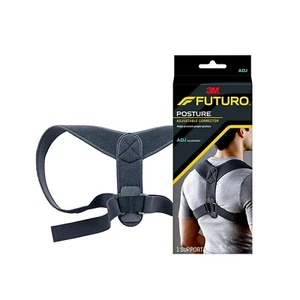 Futuro Posture Adjustable Corrector Unisex Black NEW - Picture 1 of 6