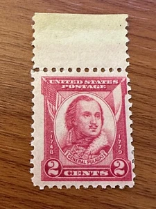 United States 1931. General Casimir Pulaski. Red 2c. Scott 690. M/NH/OG Superb - Picture 1 of 2