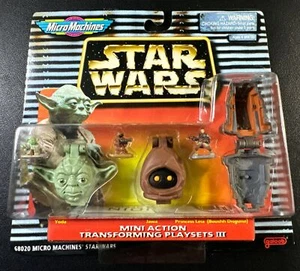 Star Wars Micro Machines Miniature Figure Heads Rare 1996 NIB - Picture 1 of 10