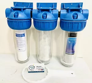 KIT FILTRO TRATTAMENTO ACQUA ø 1 ” POL ANTIRESIDUI ANTICALCARE E CARBONI ATTIVI - Imagen 1 de 11