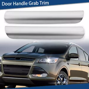 For Ford Escape 2013-2019 Driver+Passenger Side Door Handle Grab Trim Molding , - Foto 1 di 10