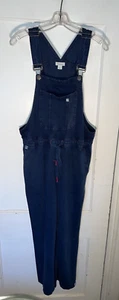 Sundance Bexley Soft French Terry Cotton Relaxed Blue Overalls Size S.  d414 - Picture 1 of 13
