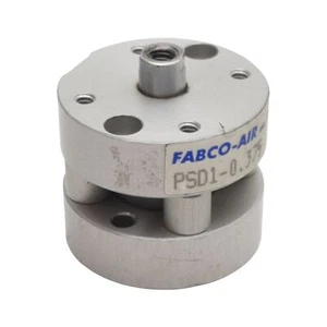 Fabco-Air PSD1-0.375 Pneumatic Cylinder, ø1/2" Bore, 3/8" Stroke, #10-32, 200psi - Picture 1 of 8