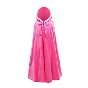 Christmas Halloween Elsa Snow White Princess Winter Girls' Toddler Cape Cloak - Picture 1 of 49