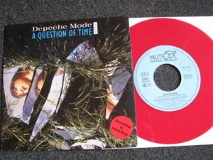 Depeche Mode-A Question of Time 7 PS-1986-Germany-Mute-INT 111.841-Red Vinyl - Bild 1 von 2