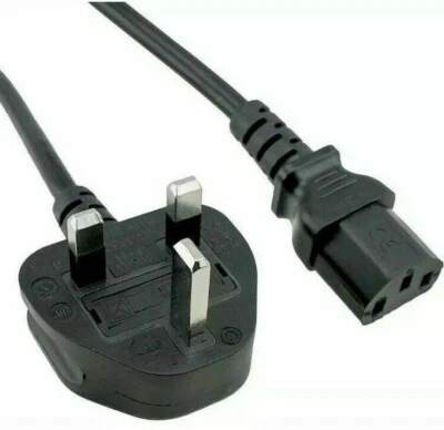 LOT OF 4 Volex Dell DP/N 016583 IEC Kettle Power Lead 5A 1.8m UK Pin NEW SEALED  - Image 1 of 4