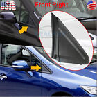 Car Side Mirror Corner Triangle Cover Trim RIGHT For Honda Civic 2012-2015 Black