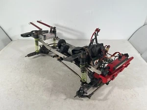 Used Redcat Racing Custom 4x4 Crawler Roller Slider Chassis w/ Electronics - Picture 1 of 19