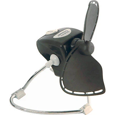 Caframo 707 Chbbx Chinook 120VAC 2-Speed 7" Fan Black 6 Cord