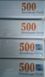500 Teile Puzzle von Ravensburger Sammlungsauflösung neu in Folie Stück 10€-11€