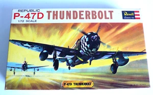 KIT REVELL ANCIEN P-47 THUNDERBOLT 1/72ème COMMENCÉ ANNÉES 1963 - Imagen 1 de 4