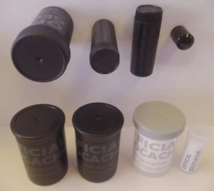8 Various Micro & nano geocaches with logs for GPS geocaching. - Picture 1 of 5