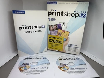 Print Shop Deluxe Version 23 Publishing Software For Windows - Image 1 of 4